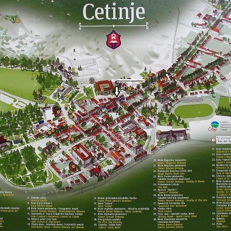 Downtown Apartment Цетине Экстерьер фото